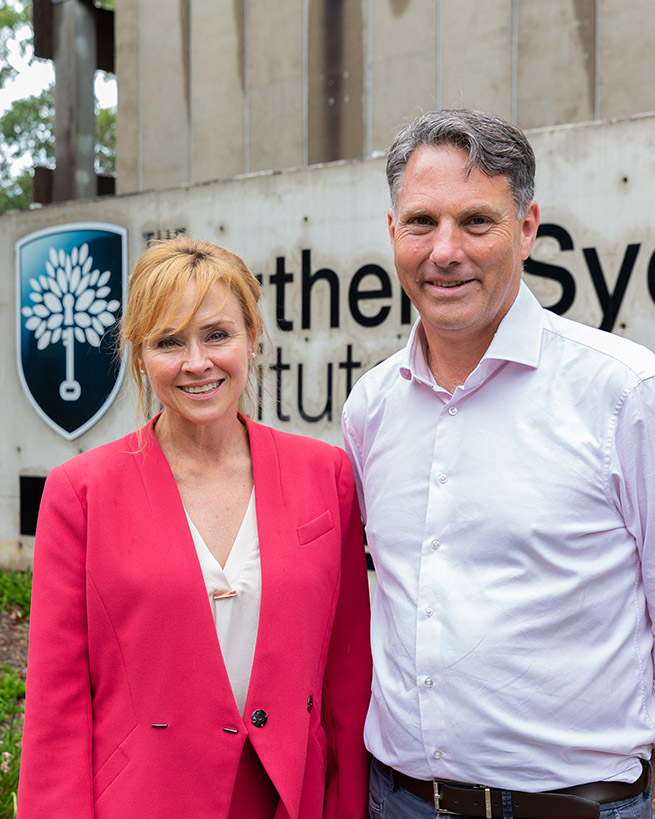 Catherine Renshaw and Richard Marles